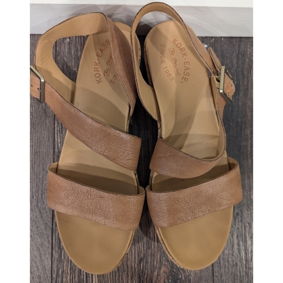 Kork-Ease Minihan Platform Buckle Sandals Size 10 - Picture 3 of 9